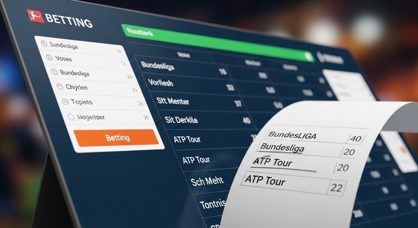 Wettoptionen und Märkte match betting