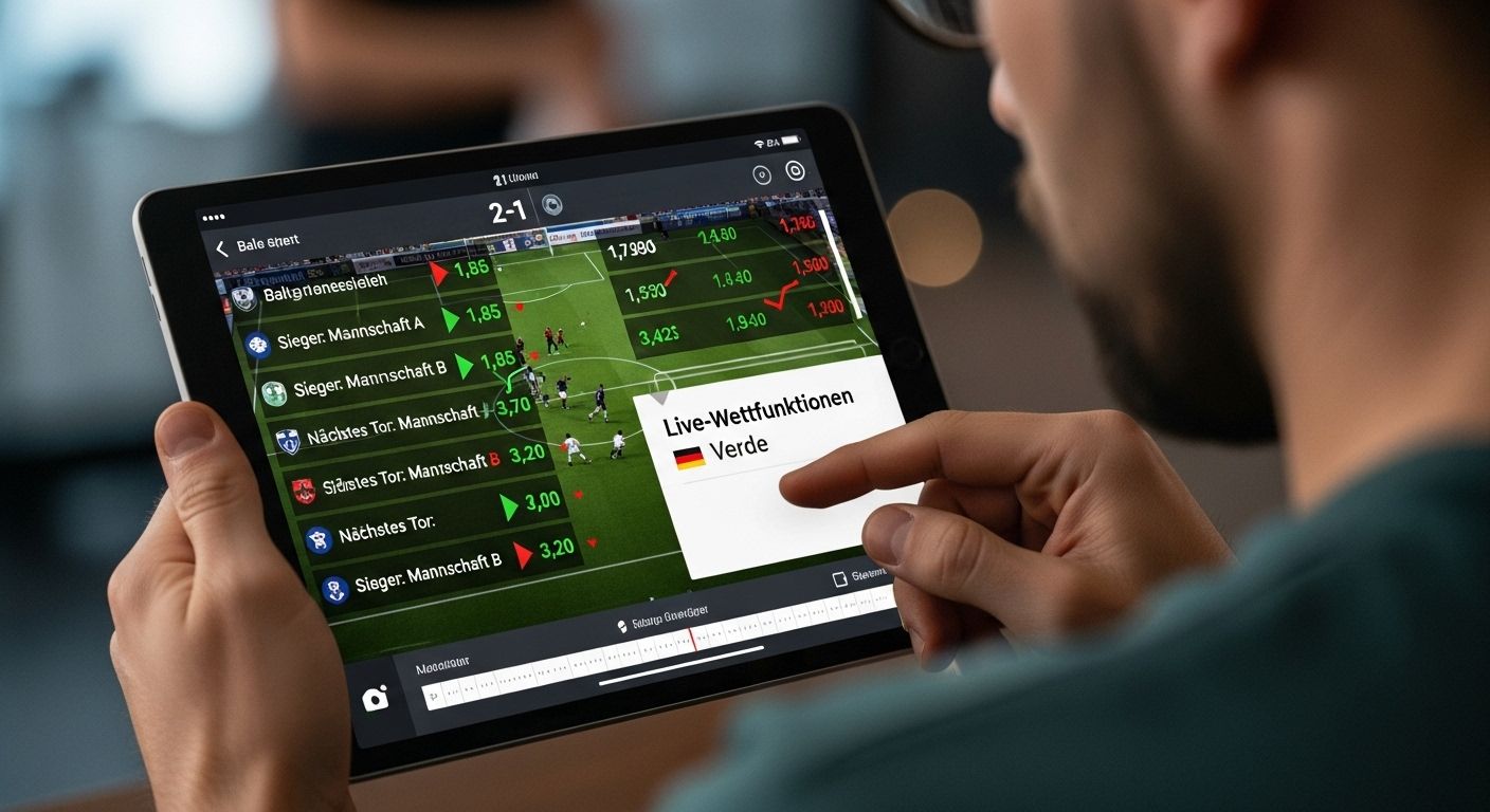 Live-Wettfunktionen in-play betting