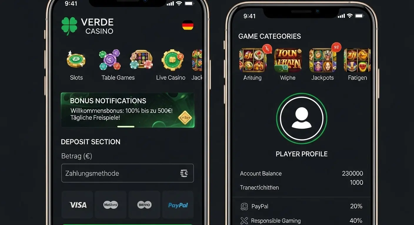 Features und Funktionalität casino app iPhone